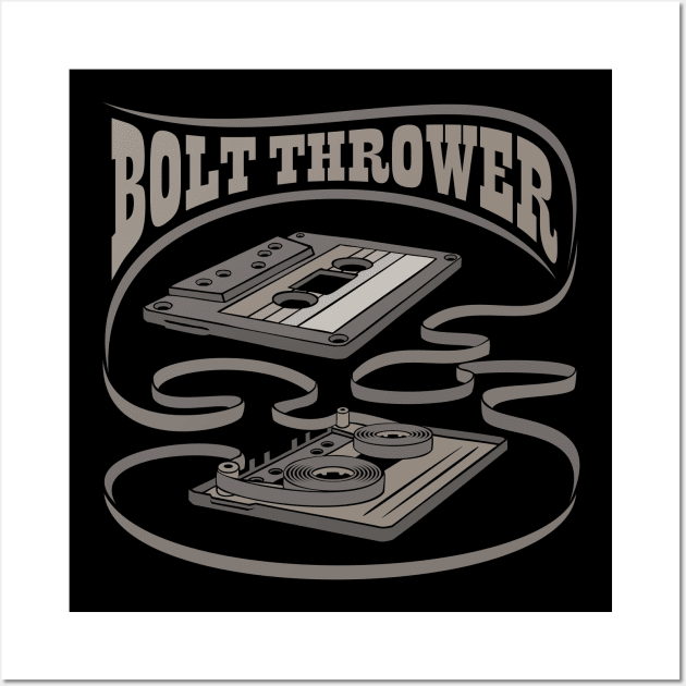 Bolt Thrower Exposed Cassette Wall Art by Vector Empire